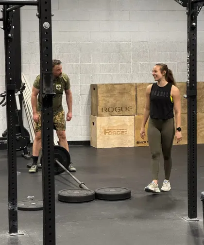 Coach Hailey at Vint Hill Strength & Performance